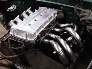 Intake manifold, valve cover and exhaust manifold - by the same welder