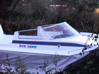 View of Explorer at hoverport