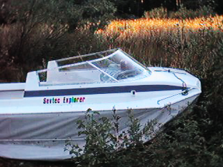 View of Explorer at hoverport